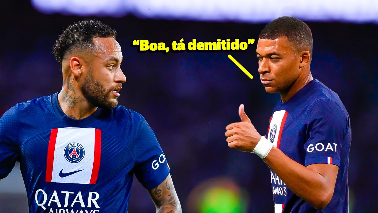 POR QUE MBAPPÉ QUER NEYMAR FORA DO PSG?