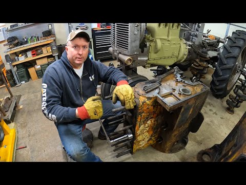 Caterpillar RD-6 Diesel Engine Tie Rod Bolts & Best Ways to Remove Them - #2H1768 Ep.29