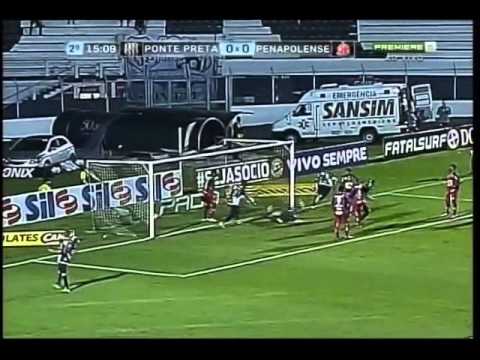 Ponte Preta 2x0 Penapolense - Camp. Paulista 2013