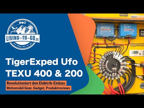 Mit dem TigerExped Ufo TEXU400 + TEXU200 wird die Elektroinstallation im Camper fast zum Kinderspiel