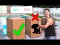 Don't Push The Wrong MYSTERY Box Into The Pool - Challenge