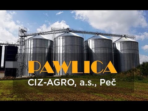 Posklizňová linka PAWLICA - CIZ-AGRO, a.s., Peč