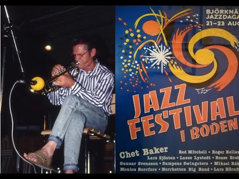 Chet Baker in Boden August 22 in 1987. COMPLETE CONCERT performing in northern Sweden.