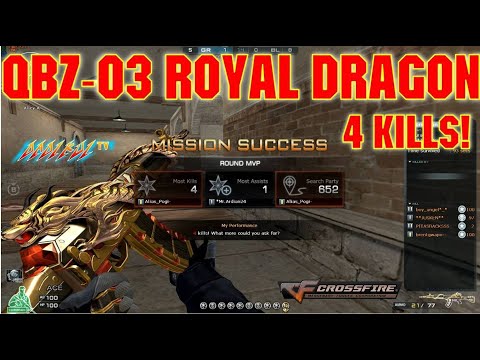 4 Kills @BW! QBZ-03 Royal Dragon! CrossFire!