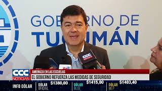 AMENAZA EN LAS ESCUELAS