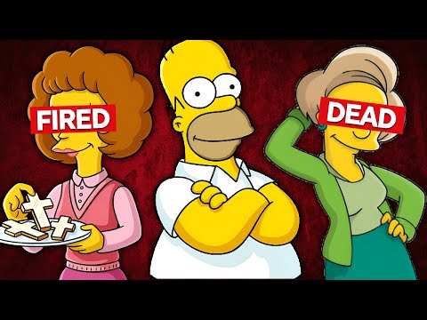 Every KILLED OFF Character In The Simpsons...