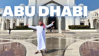 A Day in Abu Dhabi 🇦🇪 Mosque vs. Presidential Palace: Must See Sights!