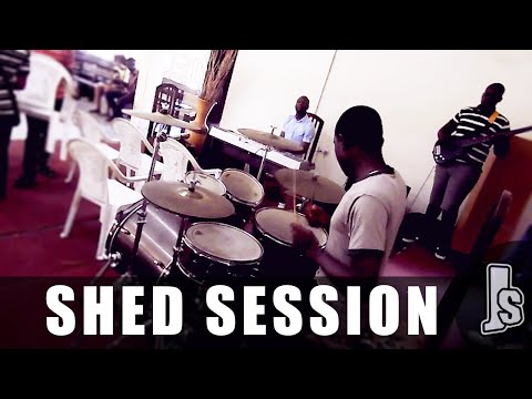 Drum Vlog #3 - Crispy Shed Session Jam | Jaystiqs. #StayHome #WithMe