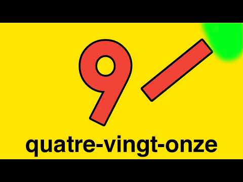 French numbers 70 à 100