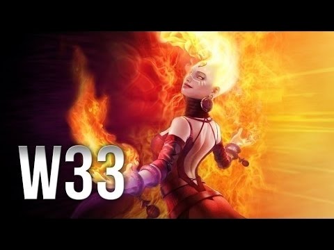 w33 Lina Ranked 7600 MMR Gameplay