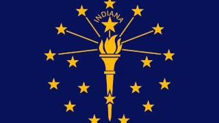 preview picture of video 'Le drapeau de l'Indiana'