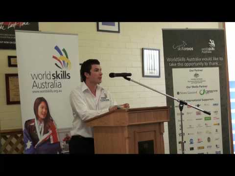 Gavin Press WorldSkills Australia Skillaroos Newcastle Mock Competition Launch Thumbnail