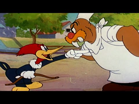 Capa de O churrasco do Leôncio | Episódio Completo | Pica-Pau | Desenhos Animados em Português