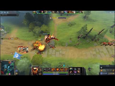First RAMPAGE In New Patch 7.00 Dendi With SHADOW FIEND - DOTA 2 NEW PATCH 7.00