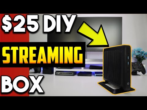 🔴MAKE YOUR OWN ANDROID STREAMING BOX FOR $25 (HP T520)