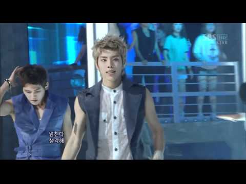 110821 INFINITE - Be Mine [Live] @ Inkigayo