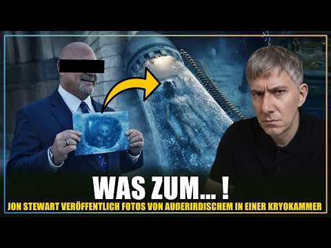 Jon Stewart veröffentlicht Fotos von Alien in Kryokammer | Ich habe einen Gatekeeper entlarvt !