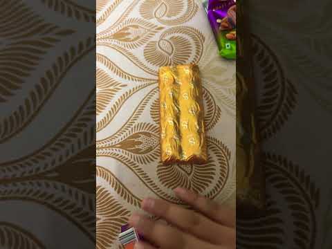 Unboxing of silk roast almond chocolate #cr7 #lindtchocolate #halloween #lindt #football