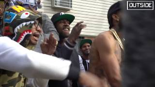 Nipsey Hussle - Rap Niggas ( Behind The Scenes ) OUTSIDE W PVNCH ; Victory Lap in Brooklyn NY
