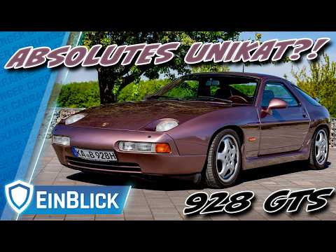 Bei “Exclusive” alle Häkchen gesetzt! Porsche 928 GTS (1993) - Trifft das Einzelstück dein Geschmack