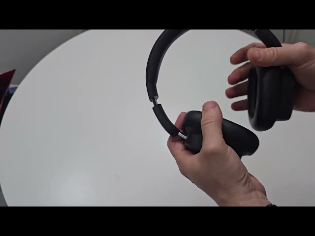 Vídeo relacionado con Baseus Auriculares con cancelación de ruido activo con batería de 100 horas, sonido LHDC Hi-Res, reduce el ruido hasta en un 95%, sonido espacial, micrófonos ENC, 0,038 s de baja latencia, auriculares