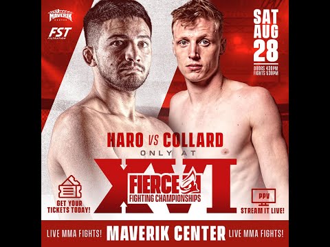 Joel Haro vs Cezly Collard - Fierce Fighting Championship 16