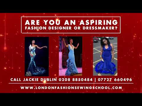 London Fashion Sewing School video.