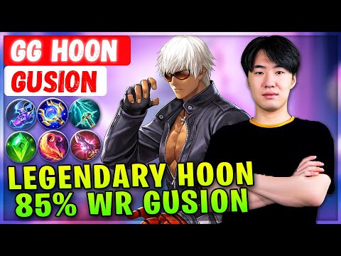 Legendary Hoon 85% Win Rate Gusion [ GG Hoon Gusion ] kimchi man - Mobile Legends Emblem And Build