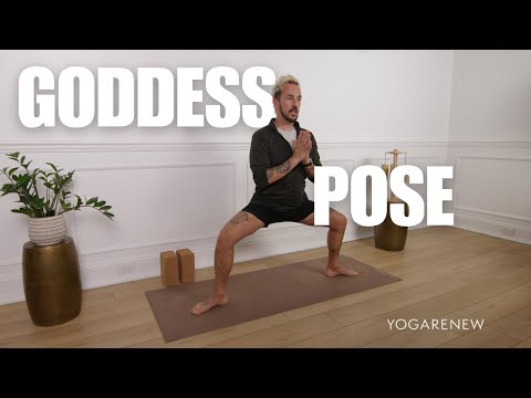 Goddess Pose | Yoga Poses | YogaRenew How To Yoga Pose Video