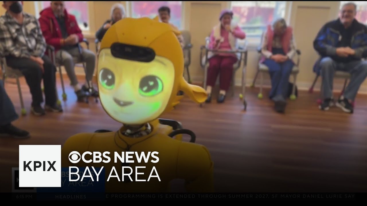 AI-powered robot at Bay Area adult day care center used to entertain clients
