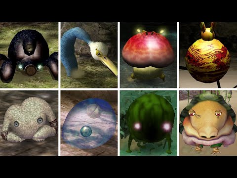 Pikmin 1 (Switch) - All Bosses + Secret Bosses (No Deaths)