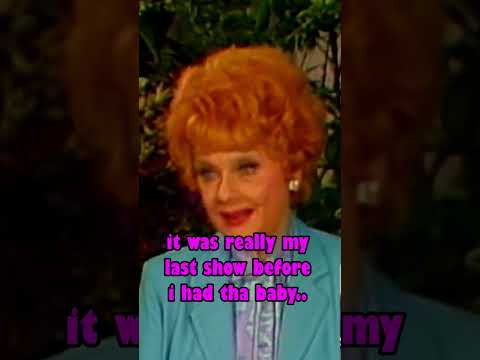 Lucille Ball Talks I love Lucy Favorite Episode #comedy #funny