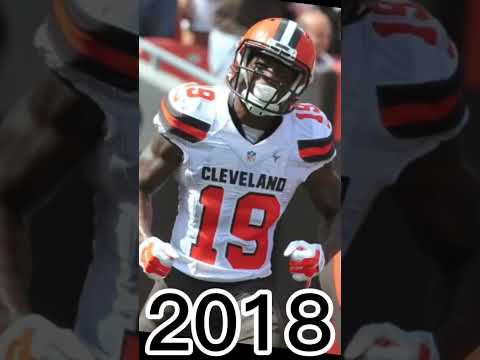 Browns Uniform Throughout The Years #nfl #browns #nfljerseys #football