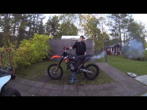 Thumbnail for starting up my ktm sx 125 cold start by KTM