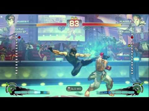 StarNab [Fei] vs SILVER [Ryu] SSF4 Ranked Matches - Xbox Live - TRUE-HD