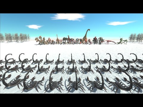 EMPEROR SCORPION (X10) VS ALL FACTIONS - Animal Revolt Battle Simulator