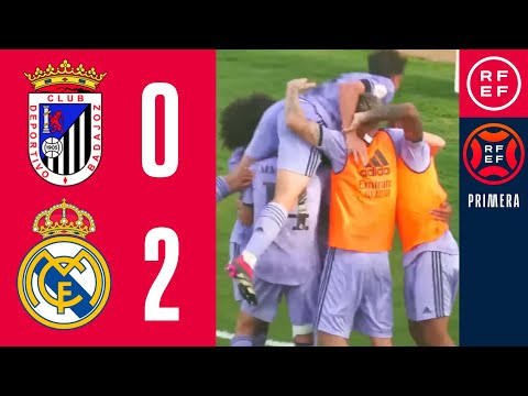 RESUMEN #PrimeraFederación | CD Badajoz 0-2 Real Madrid-Castilla | Grupo 1 | Jornada 31