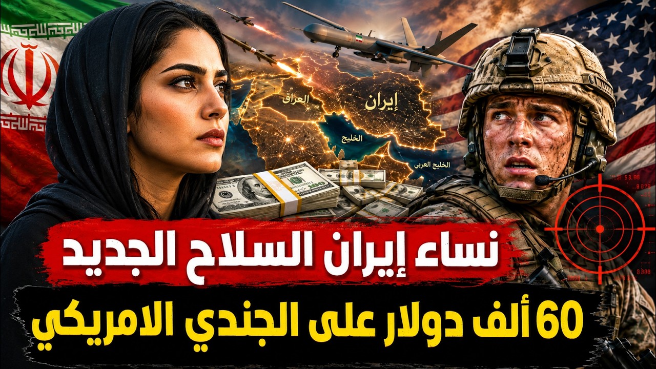 نساء إيران السلاح السري لإيران فى الحرب .. و 60 الف دولار على رأس الجندي الامري?