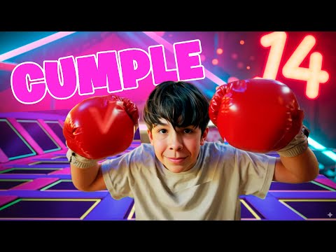 Así se celebra un 14 CUMPLEAÑOS épico en Atoope Park ¡¡PARQUES DE TRAMPOLINES!