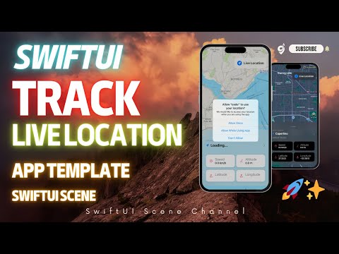 📍Track Your Live Location in Style with SwiftUI & MapKit! 🔥 | iOS GPS App UI Tutorial 2025