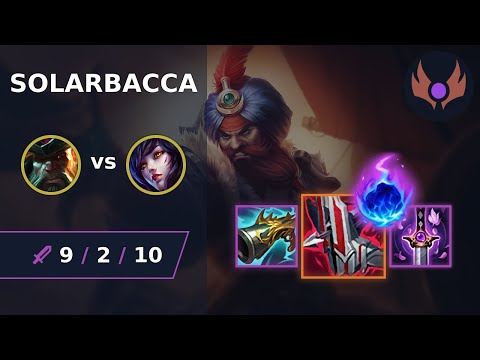 [ solarbacca ] Gangplank MID vs Ahri | EUW MASTER | LOL Season 2024