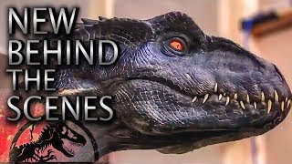 MORE BIG NEW ANIMATRONICS in Jurassic World Dominion (2022) Chris Pratt, Howard Neill Dern Goldblum video