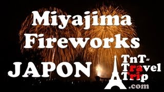 preview picture of video 'Japon - 宮島 - Feu d'artifice de Miyajima - Miyajima fireworks [2012]'