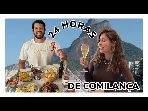 ⏰ 24h provando as MELHORES comidas do LEBLON - Rio de Janeiro | RIO4FUN
