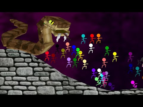 Game Hacker marble race Survival - Escape Big Angry Snake - Algodoo sTICKMAN - Survival Race