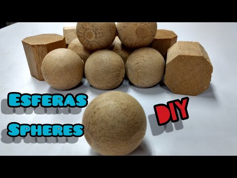 Esferas de Madera Facilísimo / Wooden Spheres / Деревянные шары