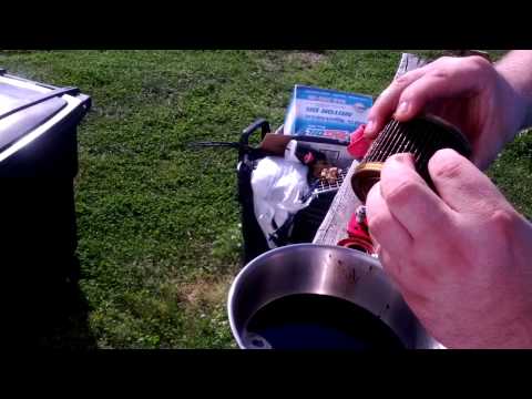 Mobil 1 M1-107 oil filter cut open