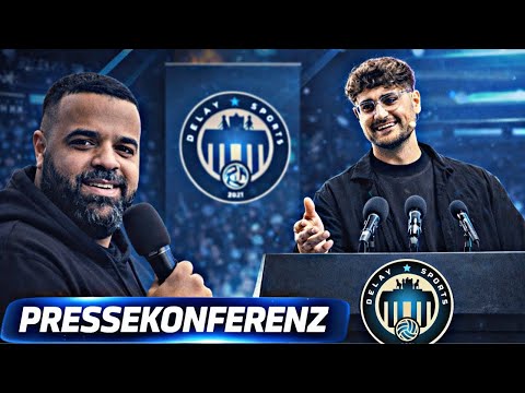 DELAY SPORTS PRESSEKONFERENZ MIT ALI BUMAYE😂 | EliasN97Clipz