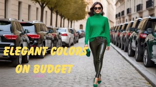 Expensive Looking Color Combinations On A Budget!