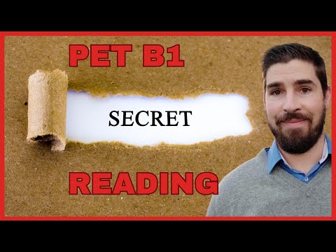 CAMBRIDGE PET Preliminary B1 Reading Exam Secrets | homestudies